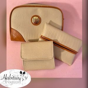 Vintage John Weitz 3 piece wallet set